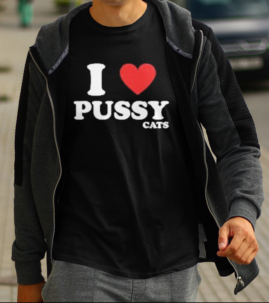 I Heart Pussy Cats T-Shirt