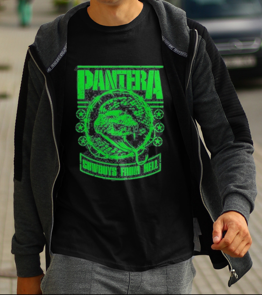 Pantera Snake Cowboys From Hell T-Shirt