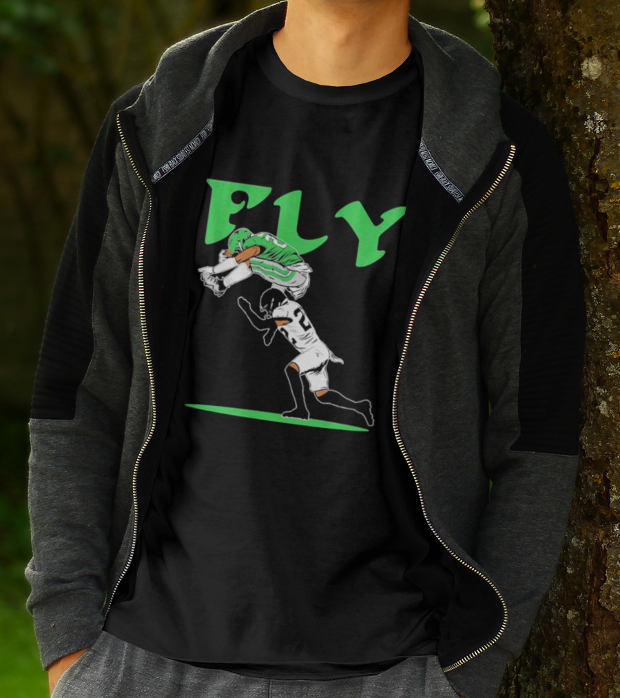 Fly Saquon Barkley Philadelphia Eagles Philadelphia T-Shirt