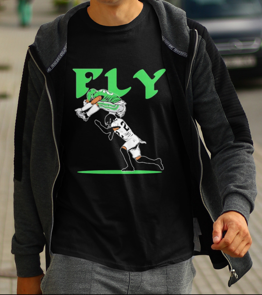 Fly Saquon Barkley Philadelphia Eagles Philadelphia T-Shirt
