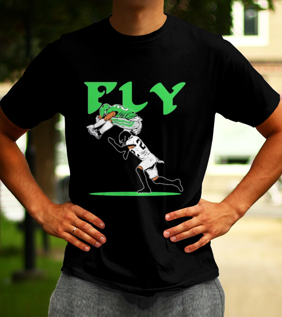 Fly Saquon Barkley Philadelphia Eagles Philadelphia T-Shirt