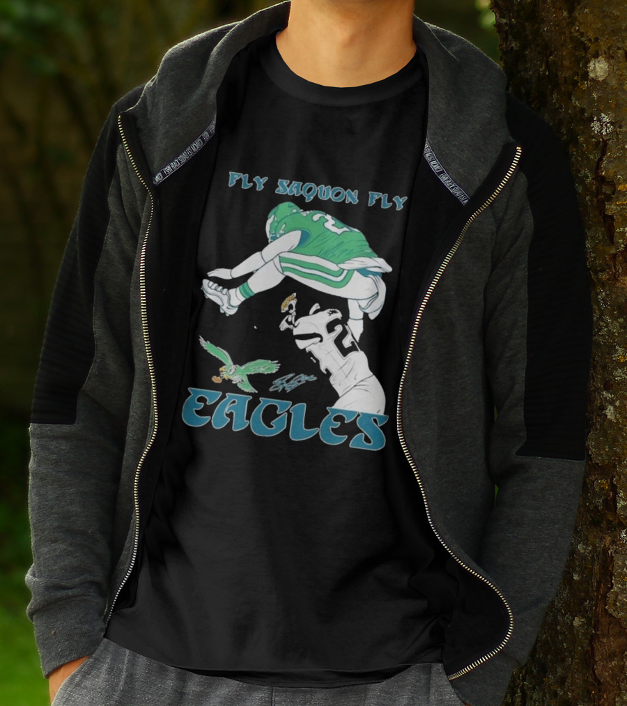 Fly Saquon Fly Eagles Philadelphia T-Shirt