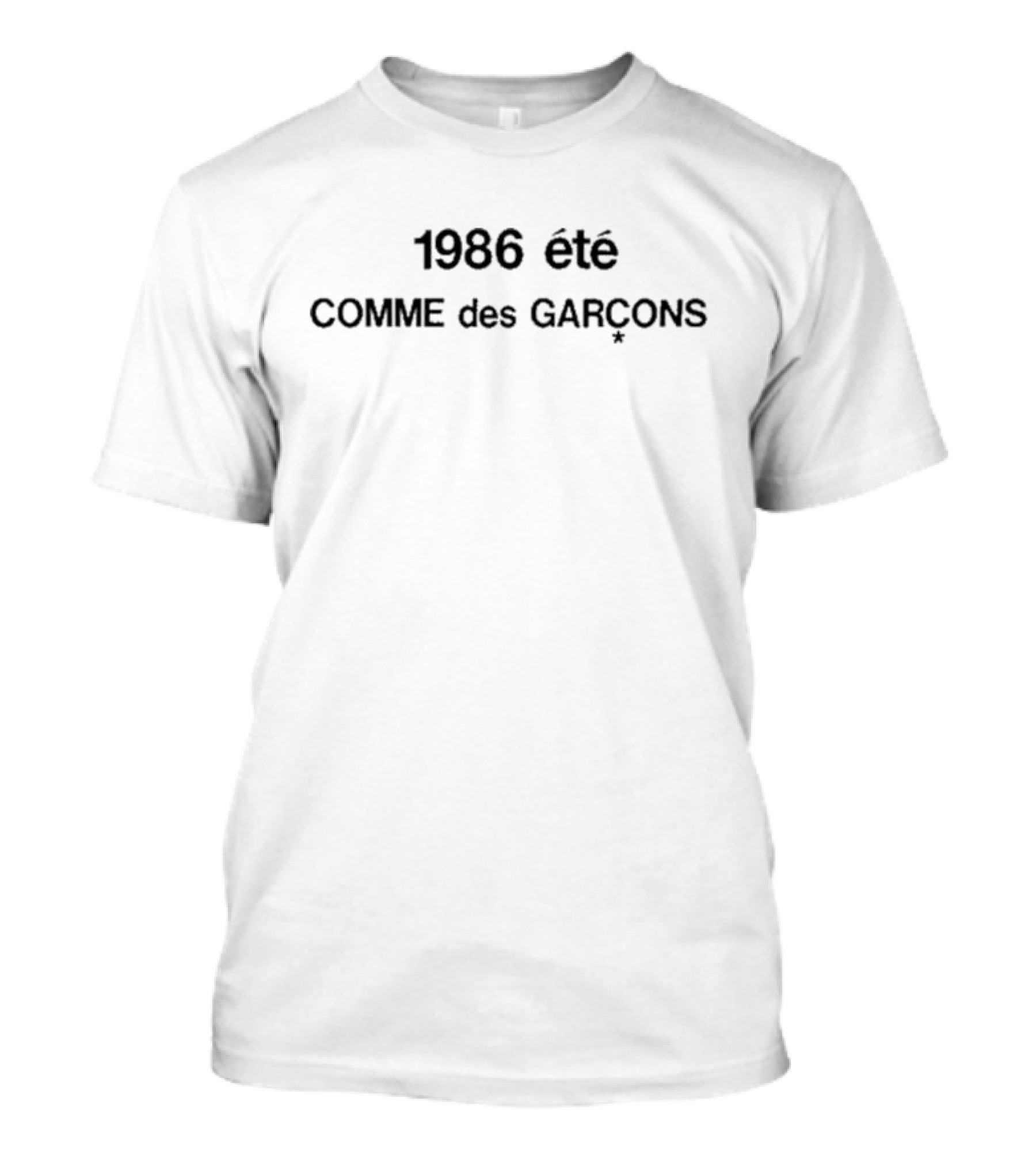 1986 Été Comme Des Garçons Iconic Collection T-Shirt