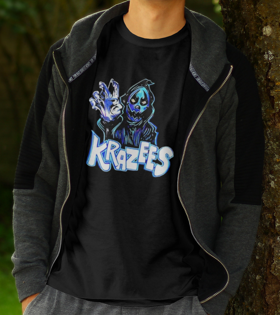 Krazees Grim Reaper Stare Krazees HOK Sent Here To Take You T-Shirt