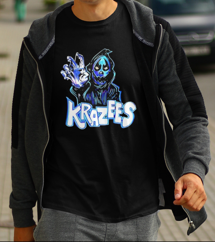 Krazees Grim Reaper Stare Krazees HOK Sent Here To Take You T-Shirt