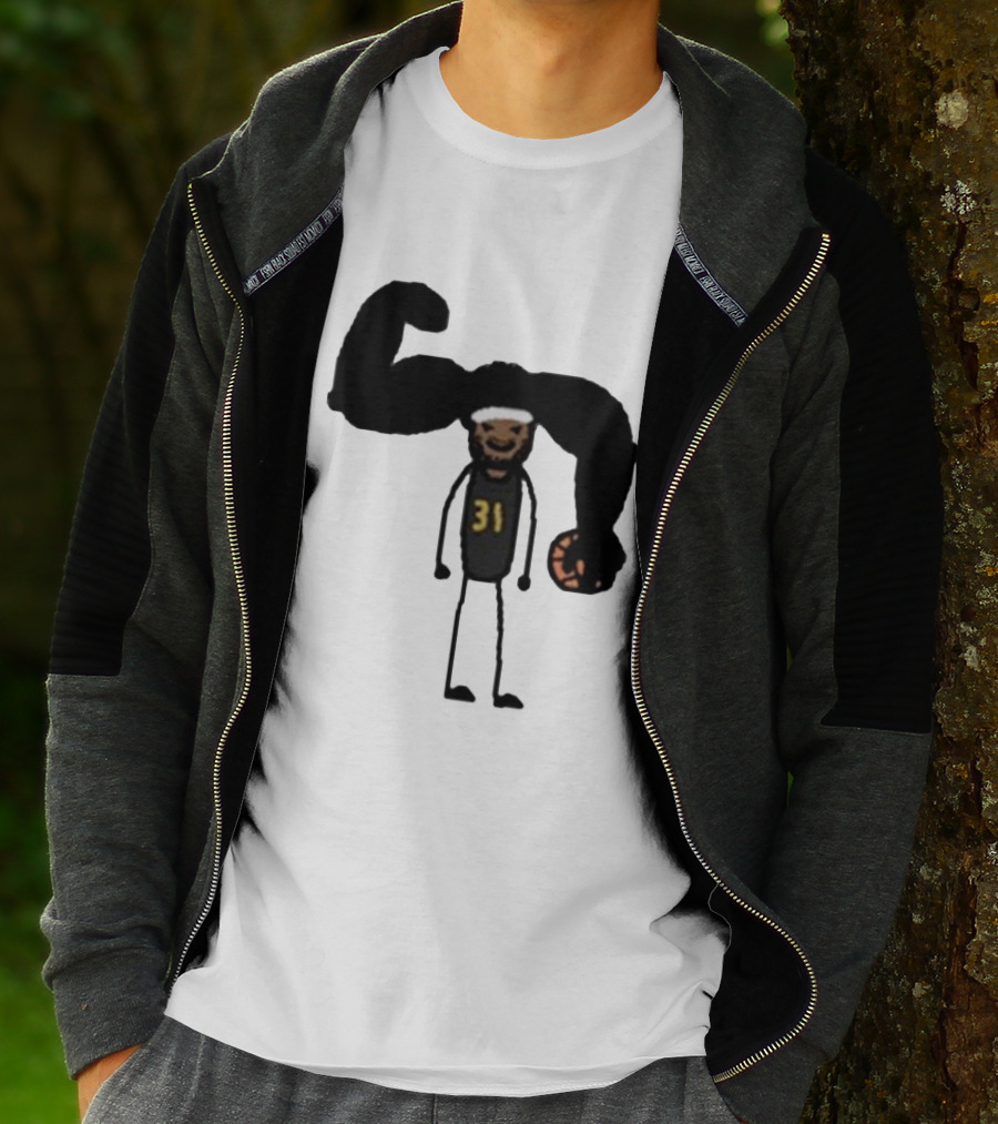 Paint The Fro Basketball Player Number 31 Basketball T-Shirt