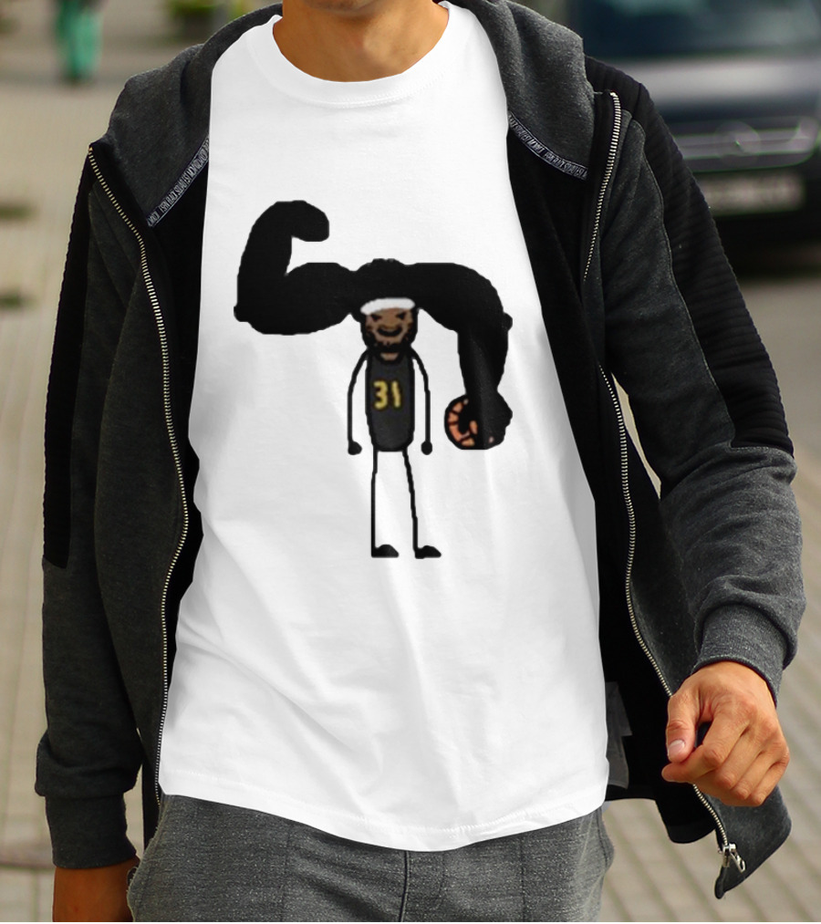 Paint The Fro Basketball Player Number 31 Basketball T-Shirt