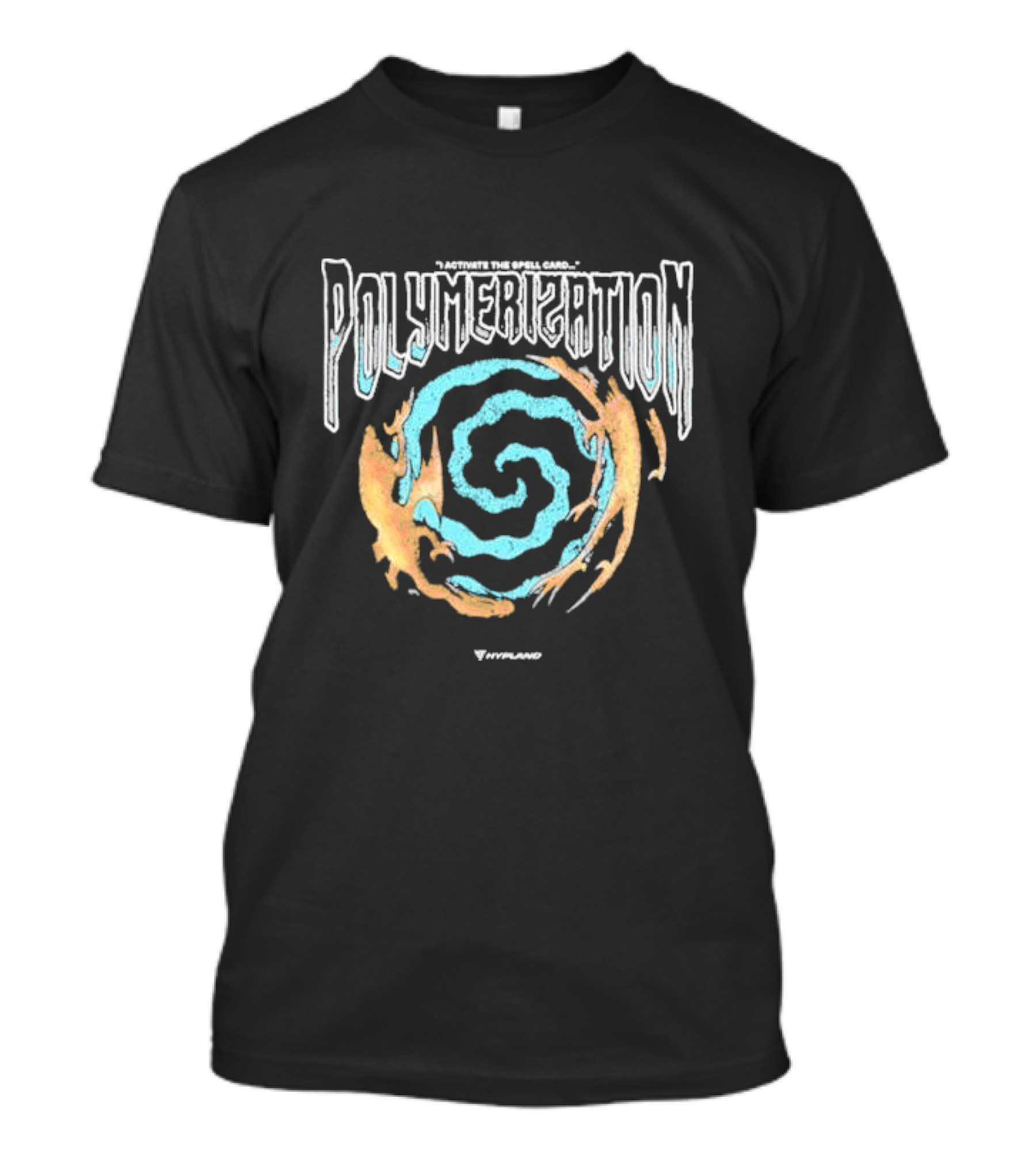 Activate The Spell Card Polymerization Spiral Design Nyland T-Shirt
