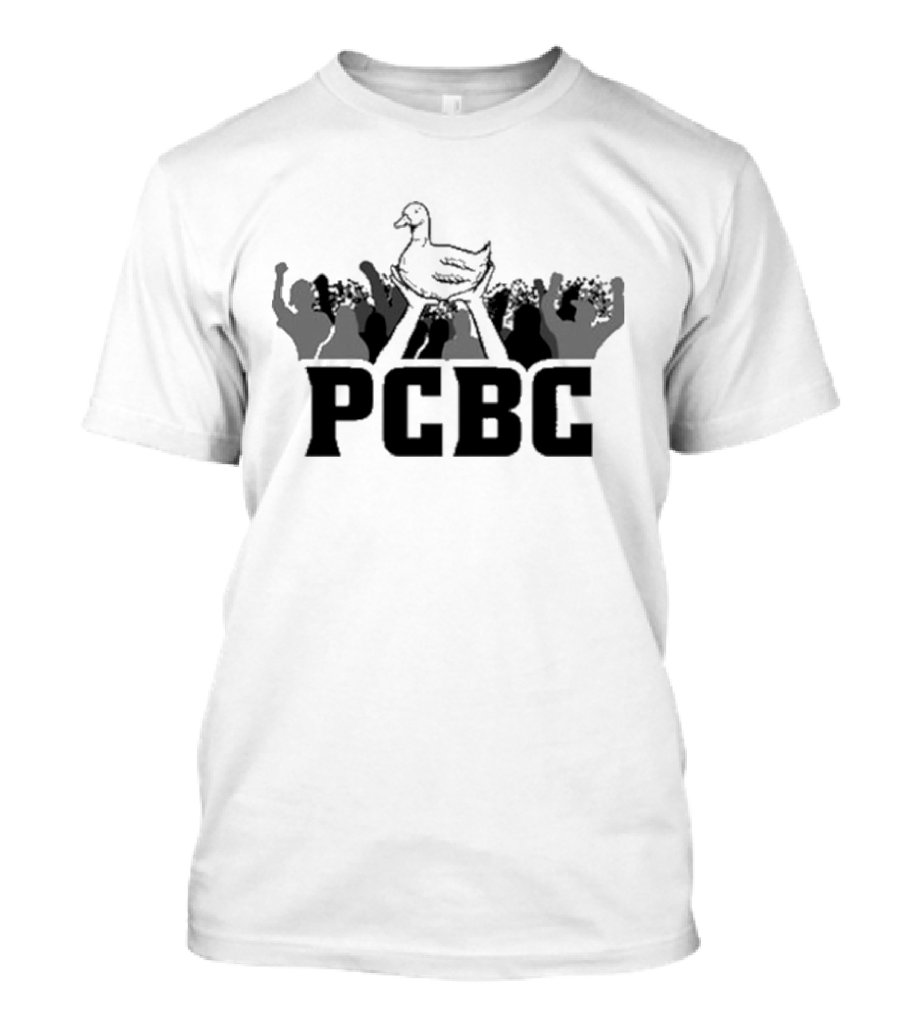 Thank You PCBC Members PCBC Duck Raised By People T-Shirt