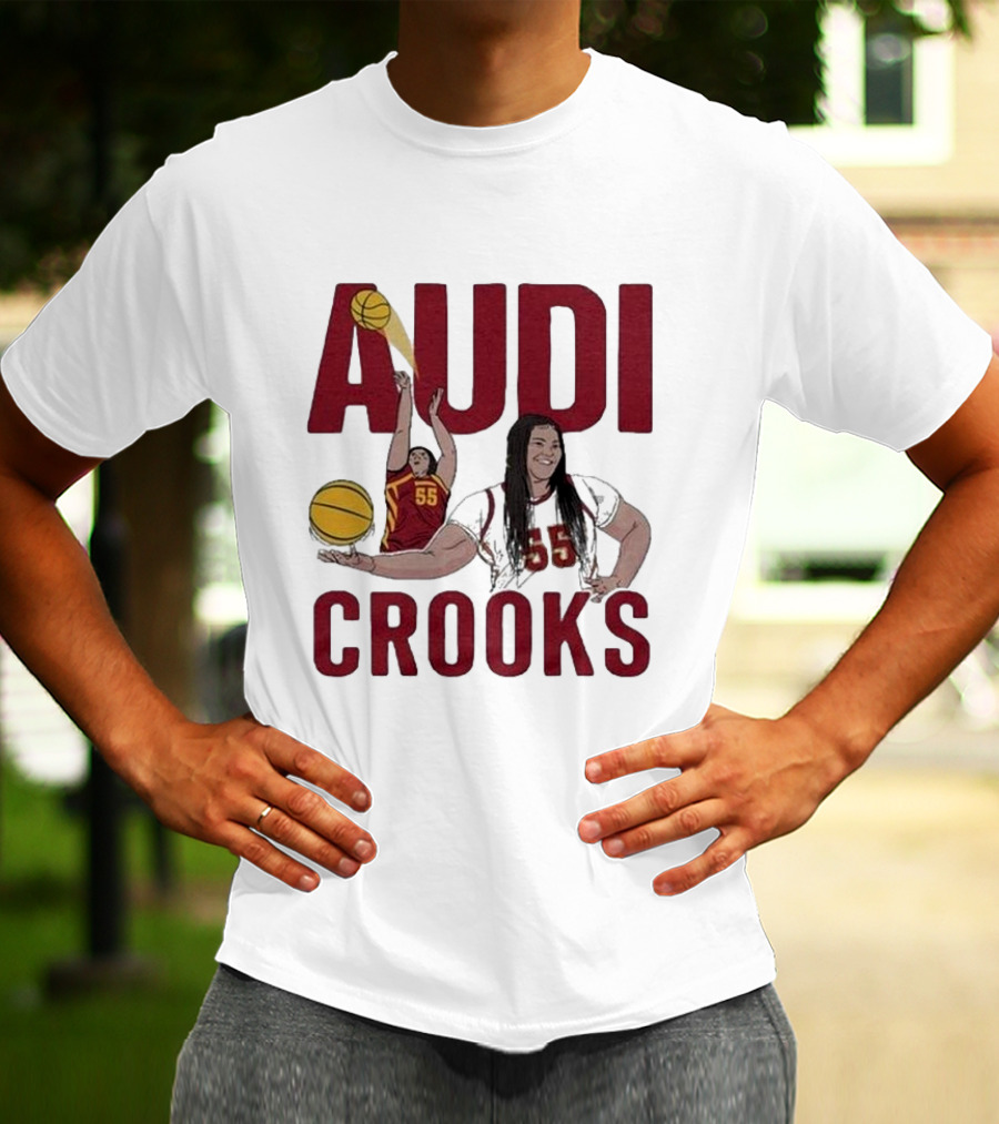 Audi Crooks Iowa State Cyclones Women’s Basketball Number 55 T-Shirt