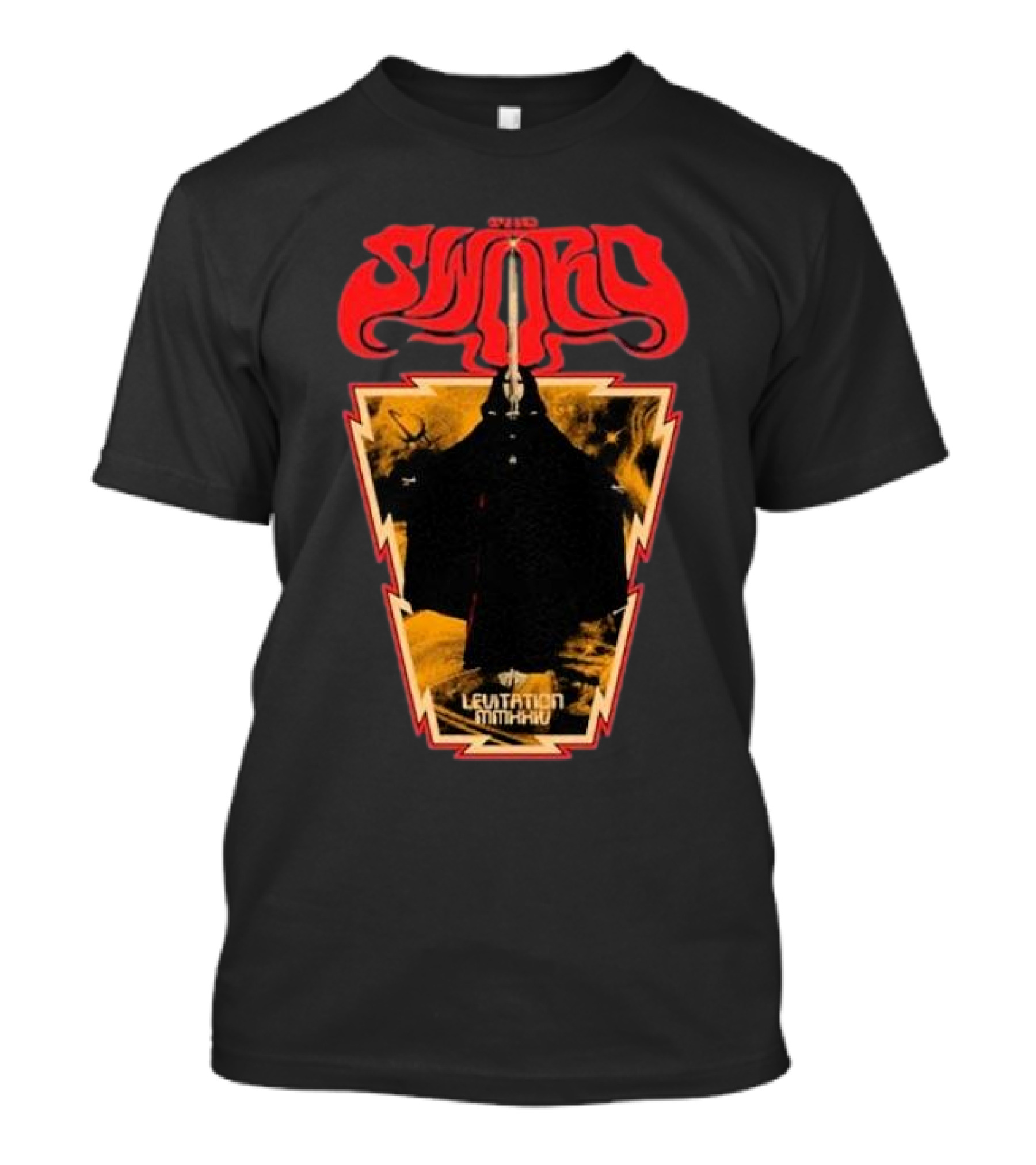 The Sword Levitating VVitch Psychedelic Occult Art Classic T-Shirt