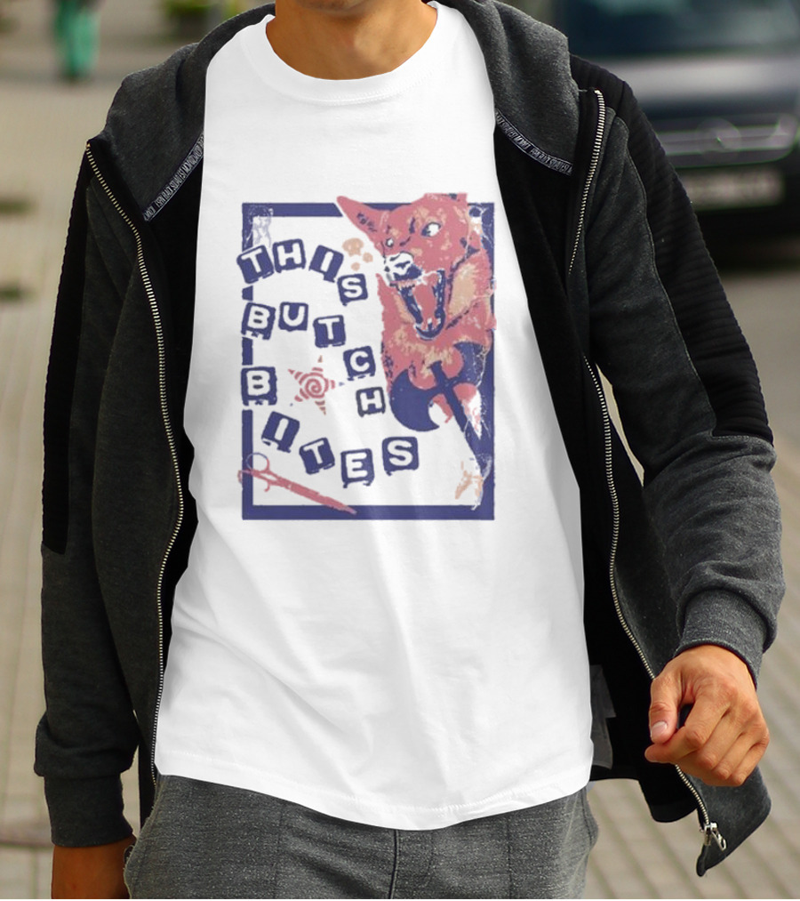 This Butch Bites Wolf Scissors T-Shirt