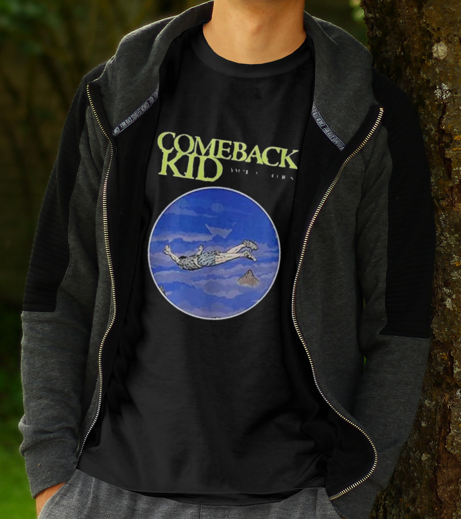 Comeback Kid Pull Back The Reins Sky Diver Vintage T-Shirt