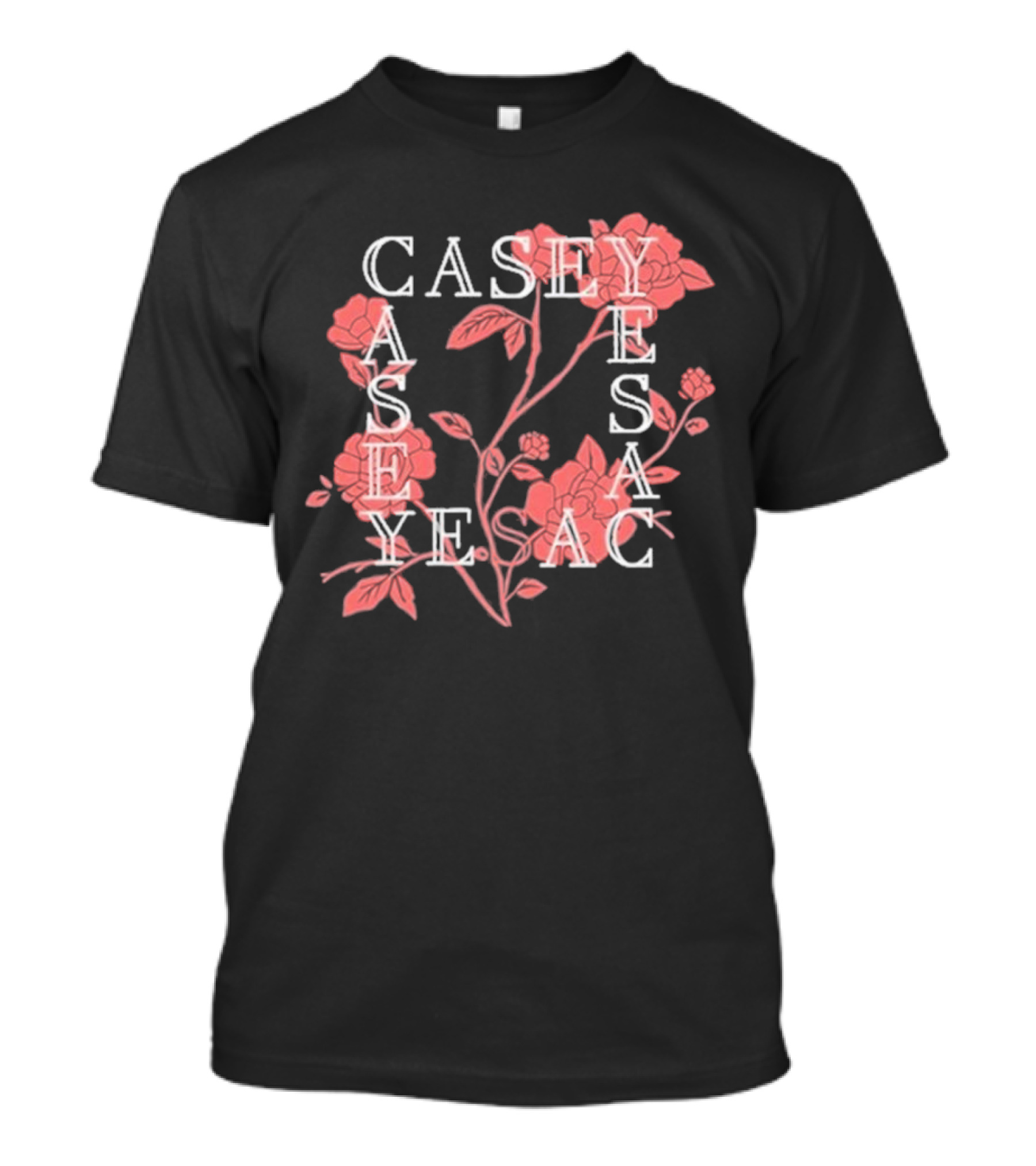 Casey The Band Where I Go When I Am Sleeping Floral Roses T-Shirt