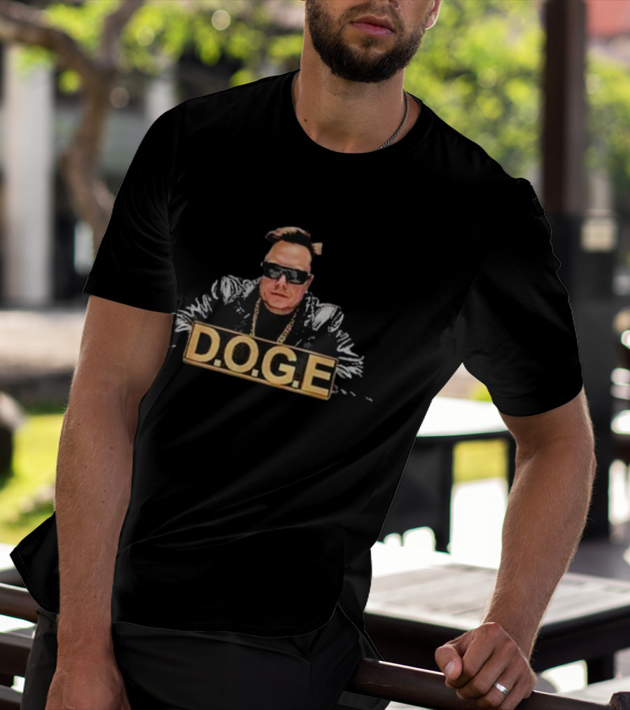 Elon Musk D.O.G.E Doge Department Of Government Efficiency T-Shirt