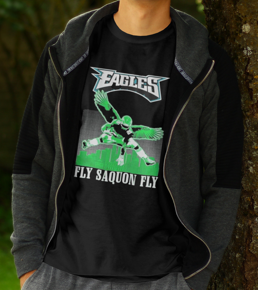 Eagles Fly Saquon Fly T-Shirt