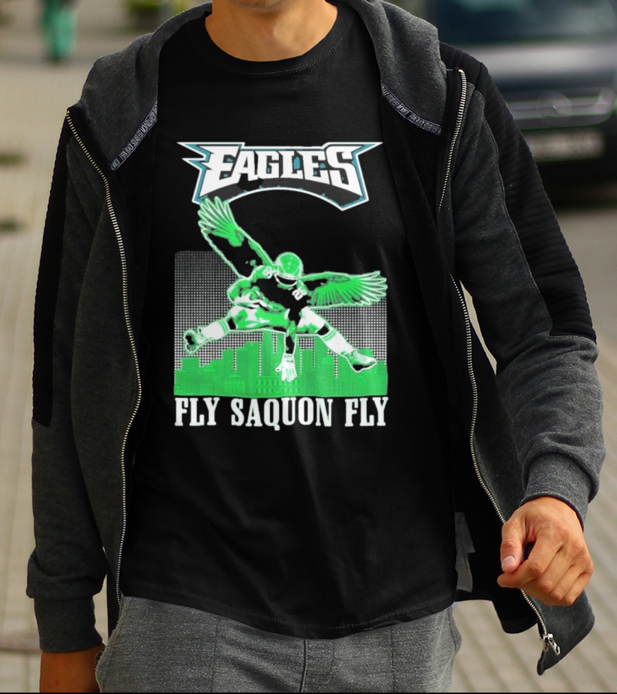 Eagles Fly Saquon Fly T-Shirt