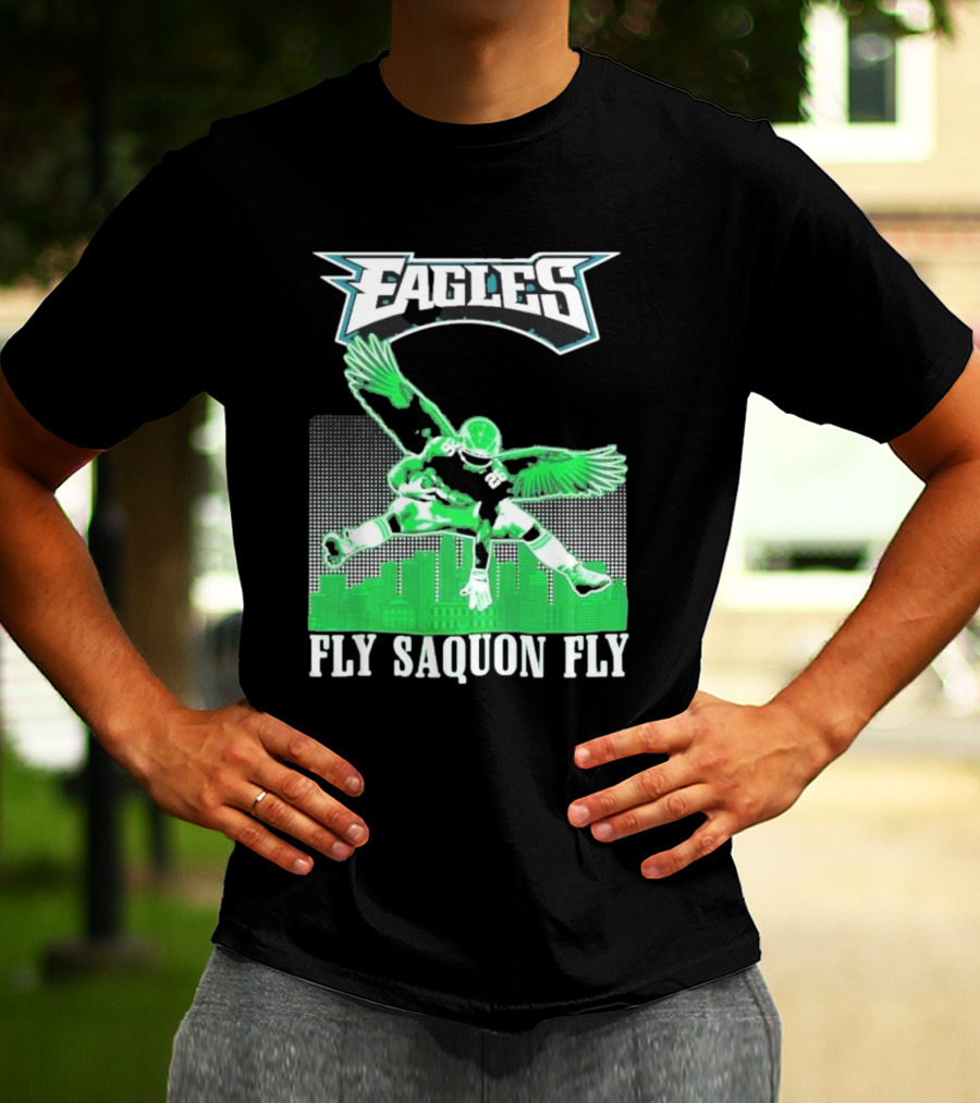 Eagles Fly Saquon Fly T-Shirt