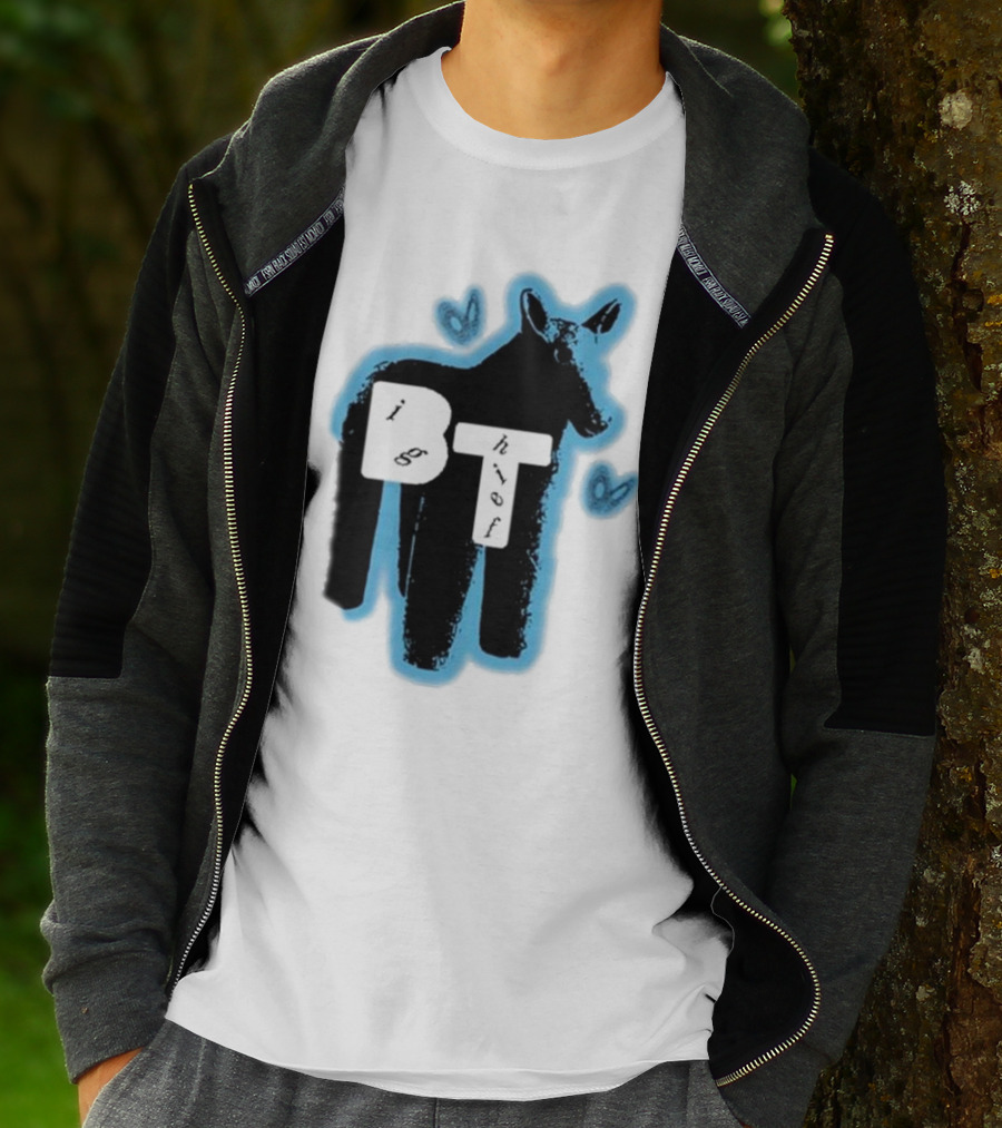 Big Thief BT Creature With Hearts T-Shirt