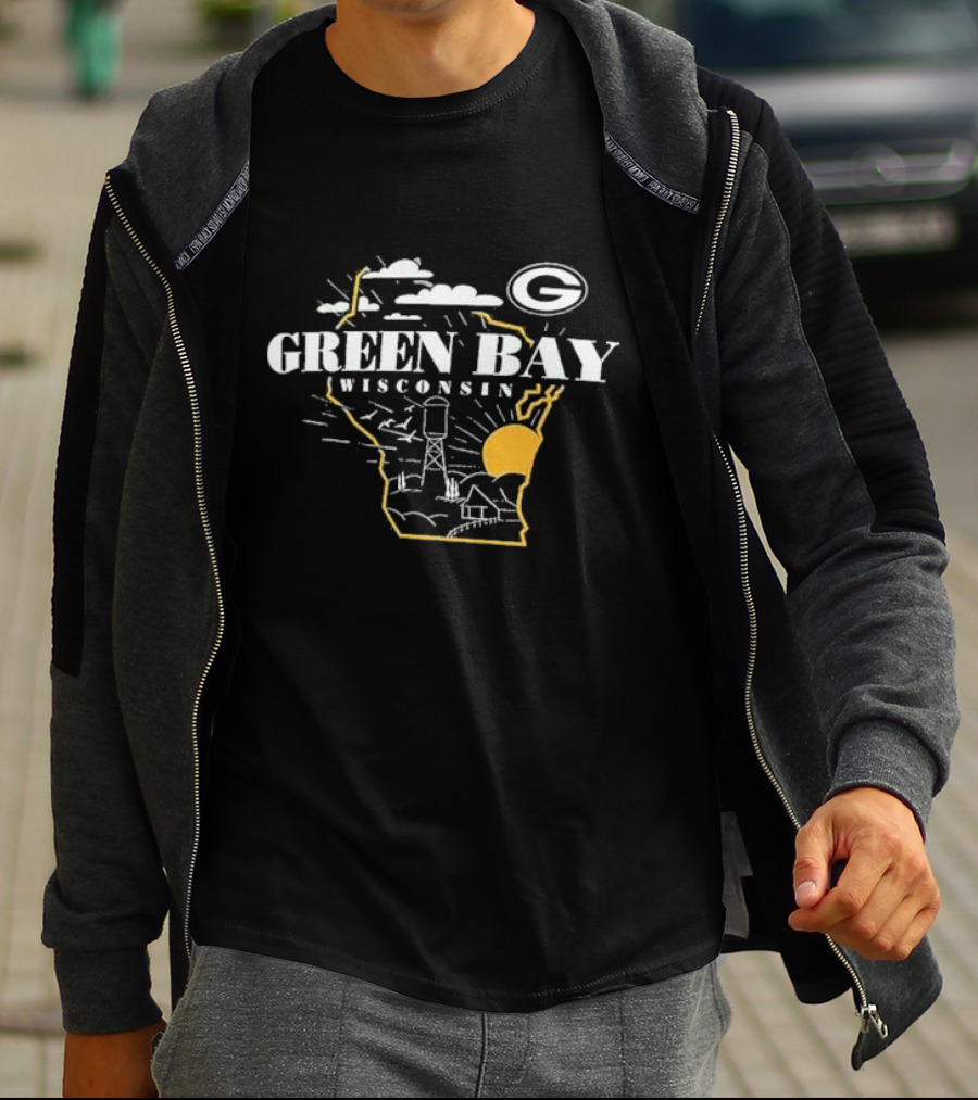 Packers Fanatics Green Bay Wisconsin T-Shirt