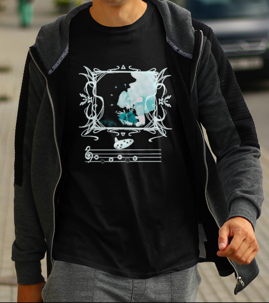 Shell Shocked X Everpress Musical Skull Palette T-Shirt