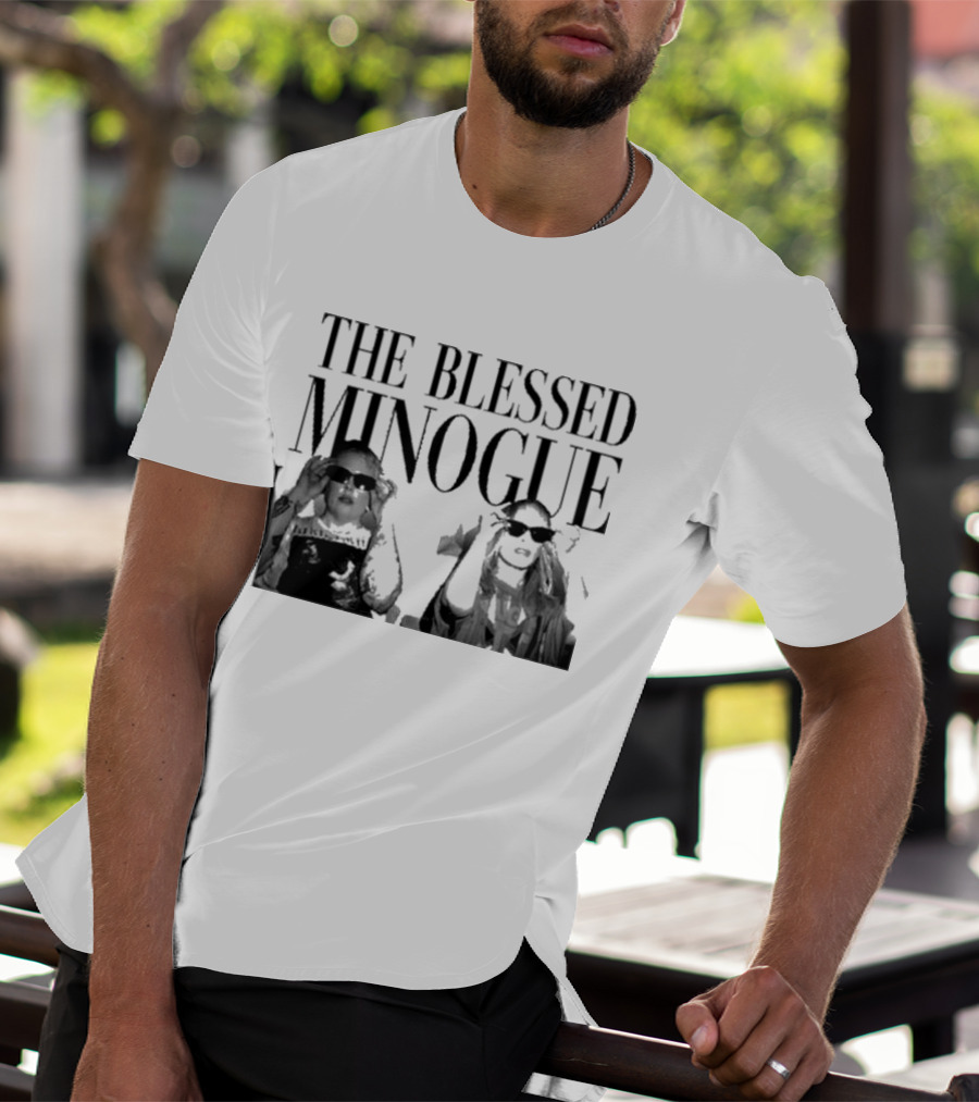 The Blessed Minogue Retro Sunglasses Photo T-Shirt