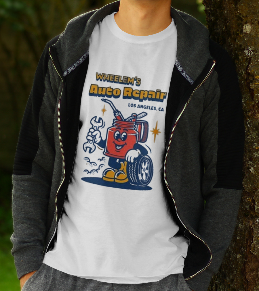 Wheelem's Auto Repair Los Angeles CA T-Shirt
