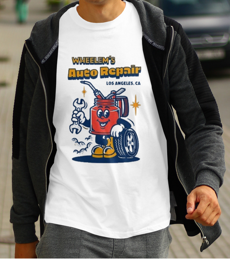 Wheelem's Auto Repair Los Angeles CA T-Shirt