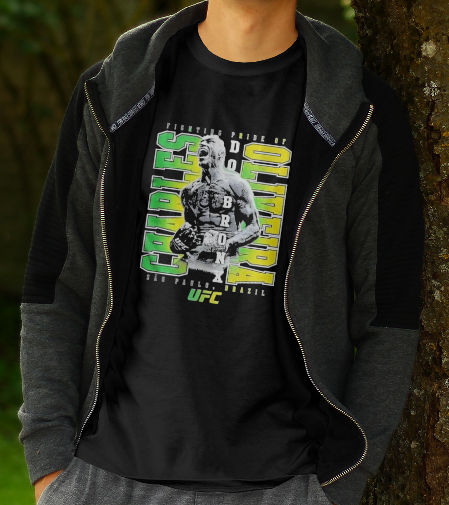 Charles Oliveira UFC Fighting Pride Of São Paulo Brazil Do Bronx T-Shirt