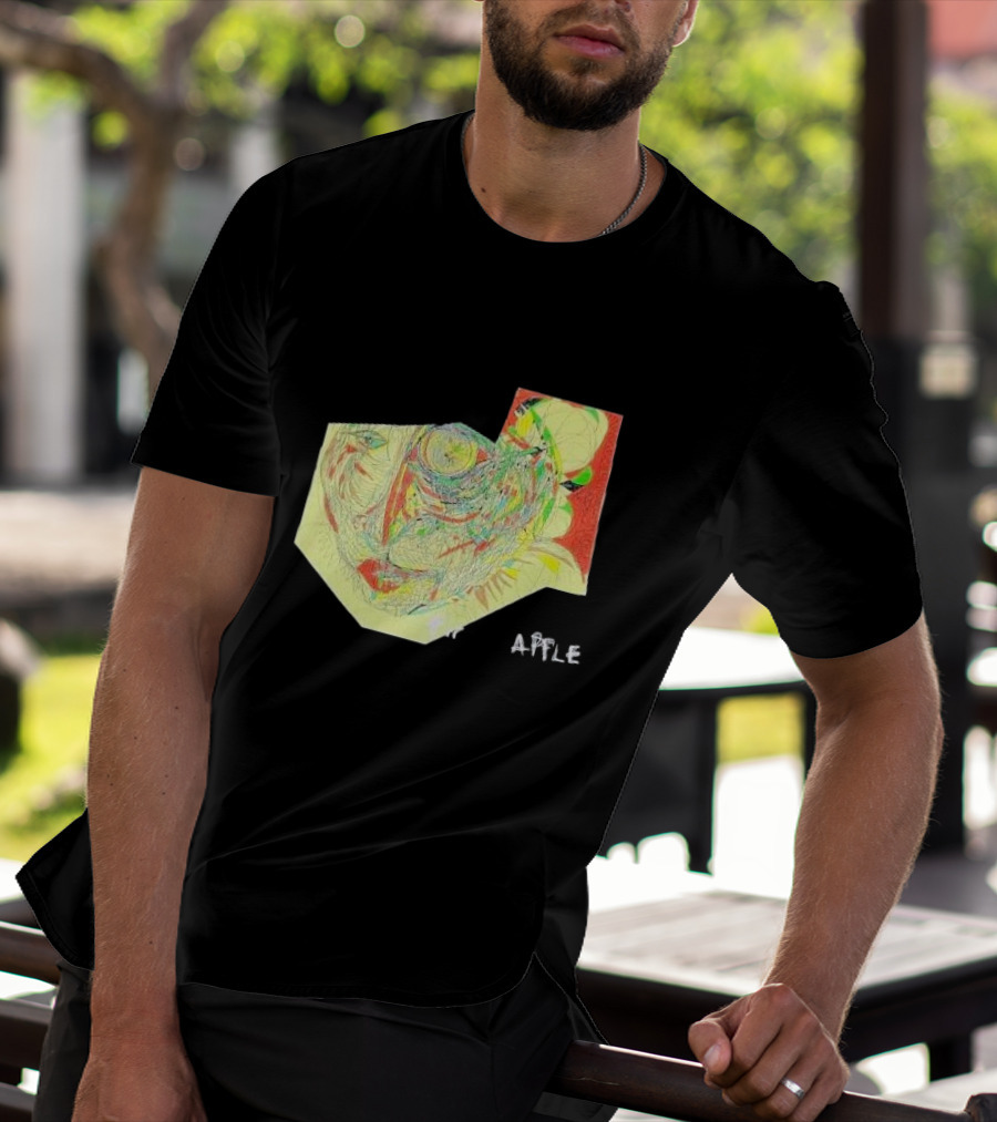 Fiona Apple The Idler Wheel Abstract Artistic Geometric Drawing Multicolored Sketch T-Shirt