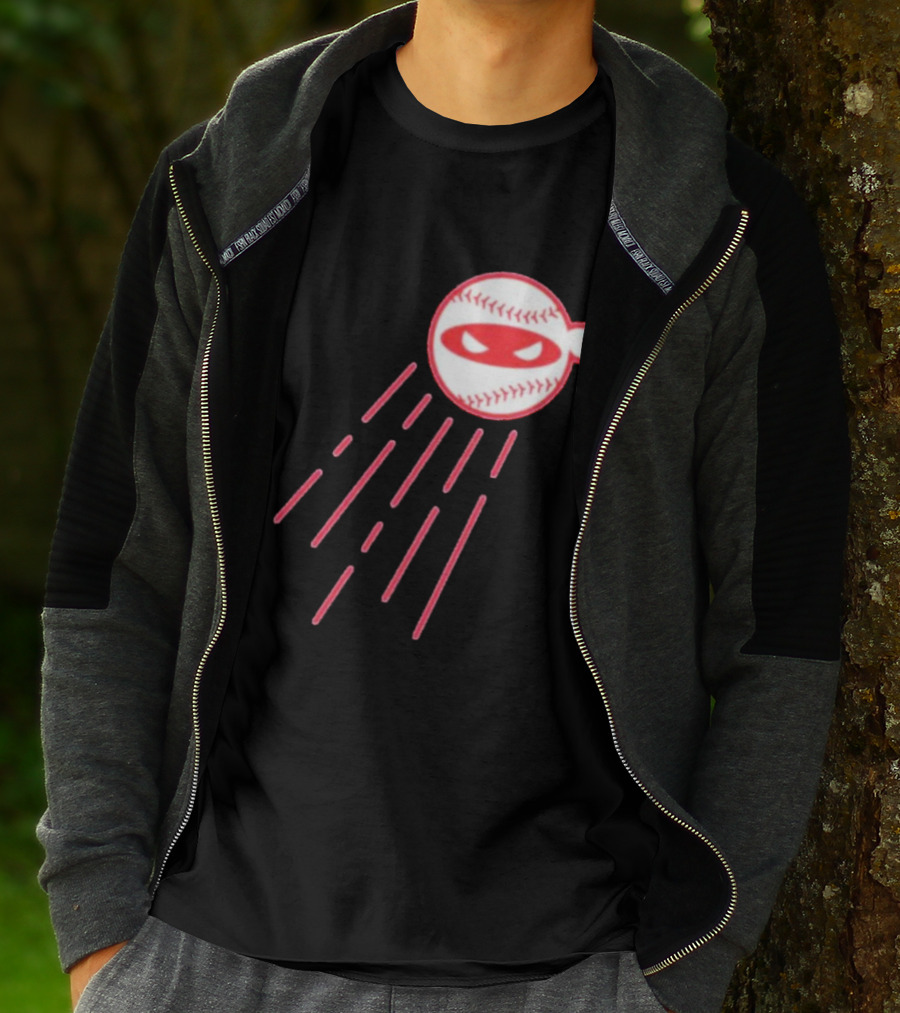 Los Angeles Dodgers Ninja Baseball Pitcher Retro T-Shirt