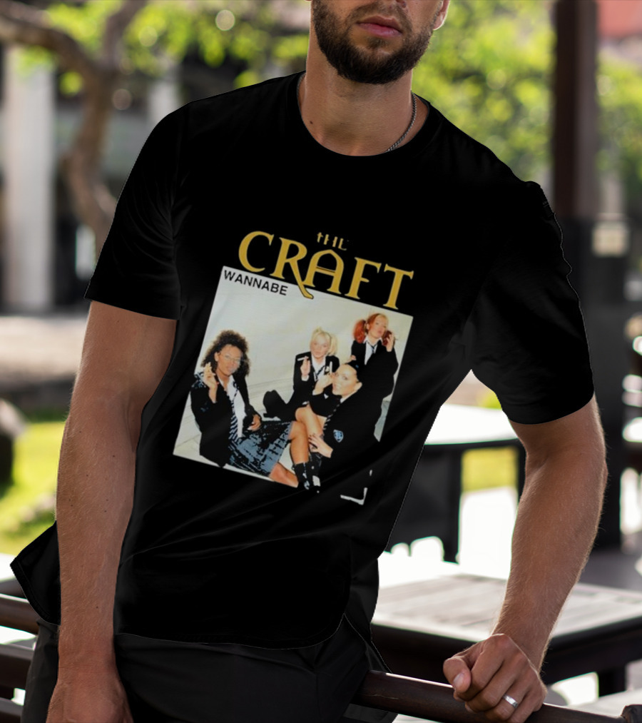 THE CRAFT WANNABE Spice Girls Parody School Girls Smoking Scene T-Shirt
