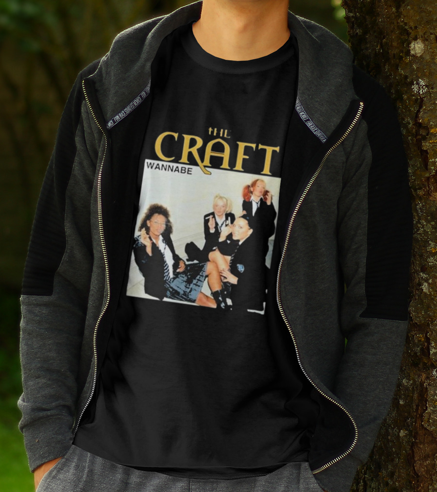 THE CRAFT WANNABE Spice Girls Parody School Girls Smoking Scene T-Shirt