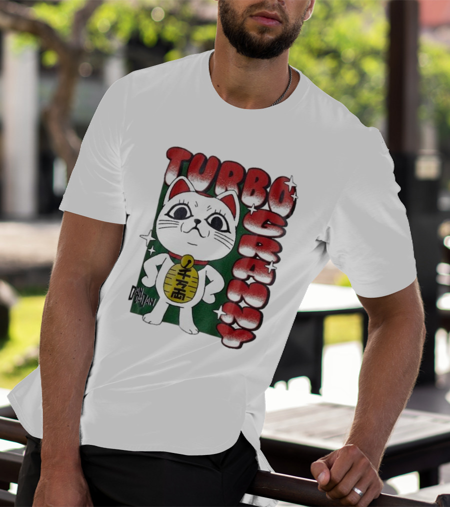 Dandadan Turbo Granny Lucky Cat T-Shirt