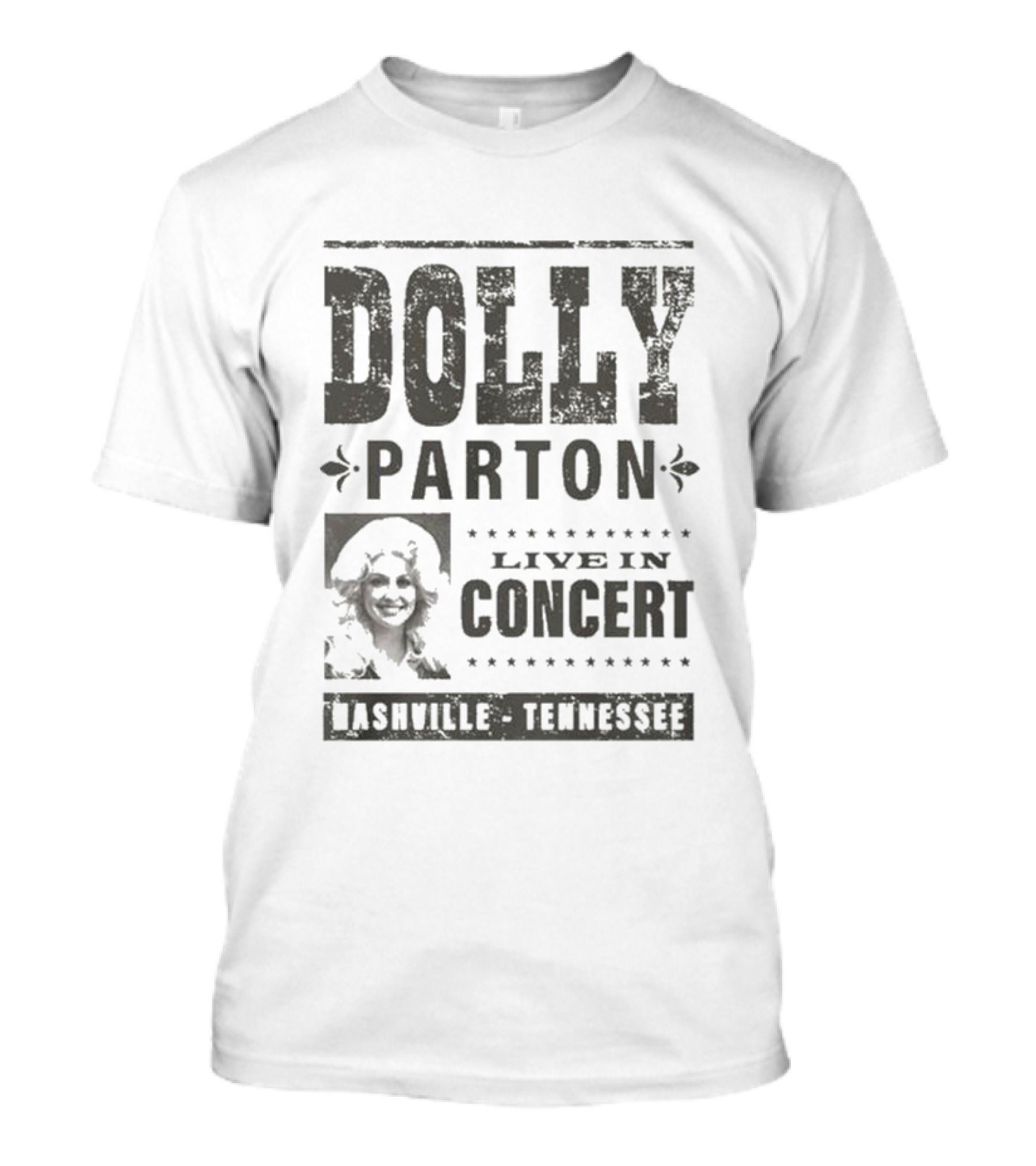 Dolly Parton Live In Concert Nashville Tennessee T-Shirt
