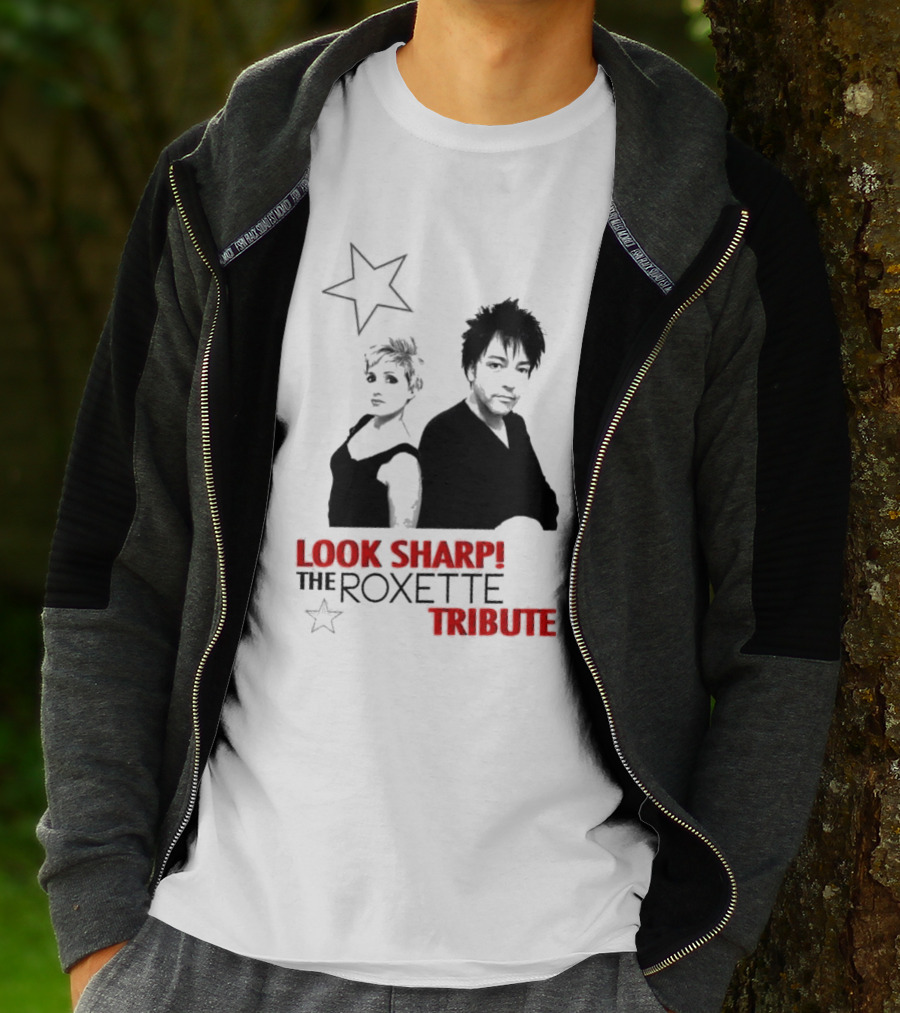 LOOK SHARP THE ROXETTE TRIBUTE STAR DUO T-Shirt