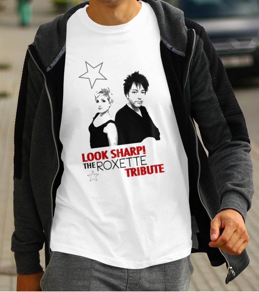 LOOK SHARP THE ROXETTE TRIBUTE STAR DUO T-Shirt