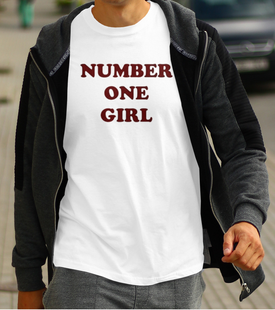 Number One Girl Retro T-Shirt