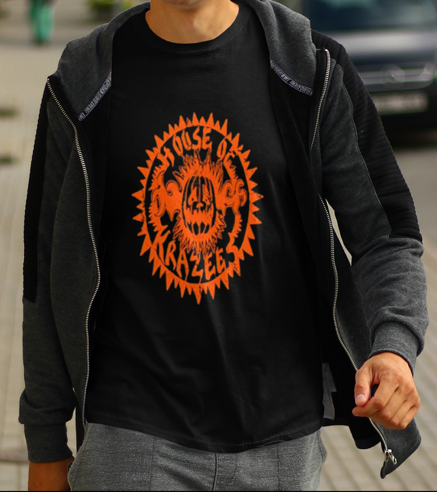 House Of Krazee Sunburst Jack O'Lantern T-Shirt