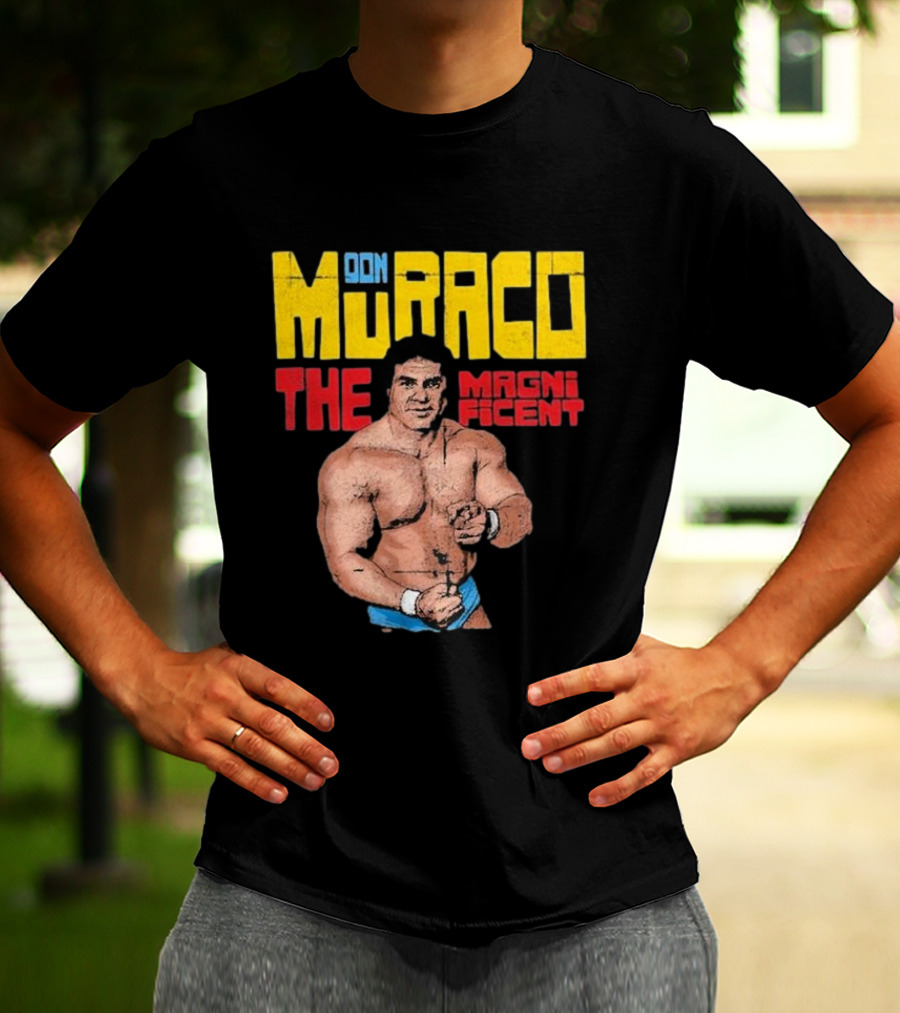 Don Muraco The Magnificent Wrestler Retro T-Shirt