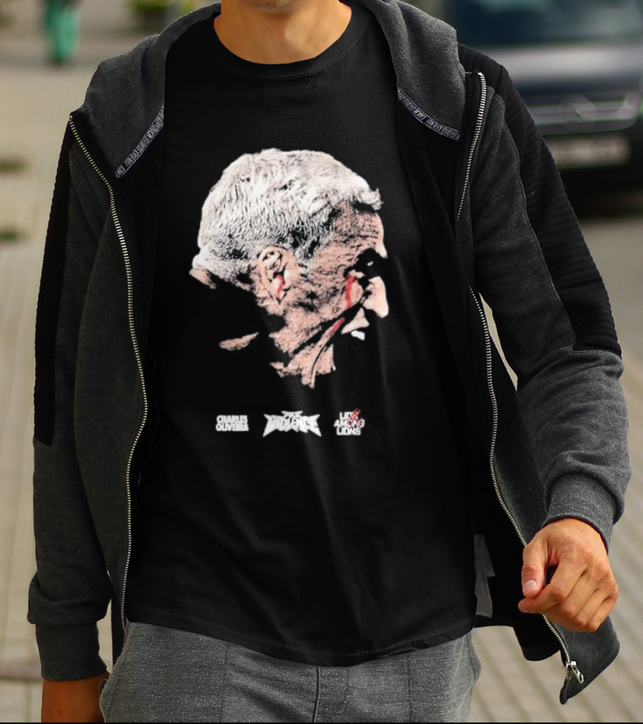 Charles Oliveira Full Violence Among Lions T-Shirt