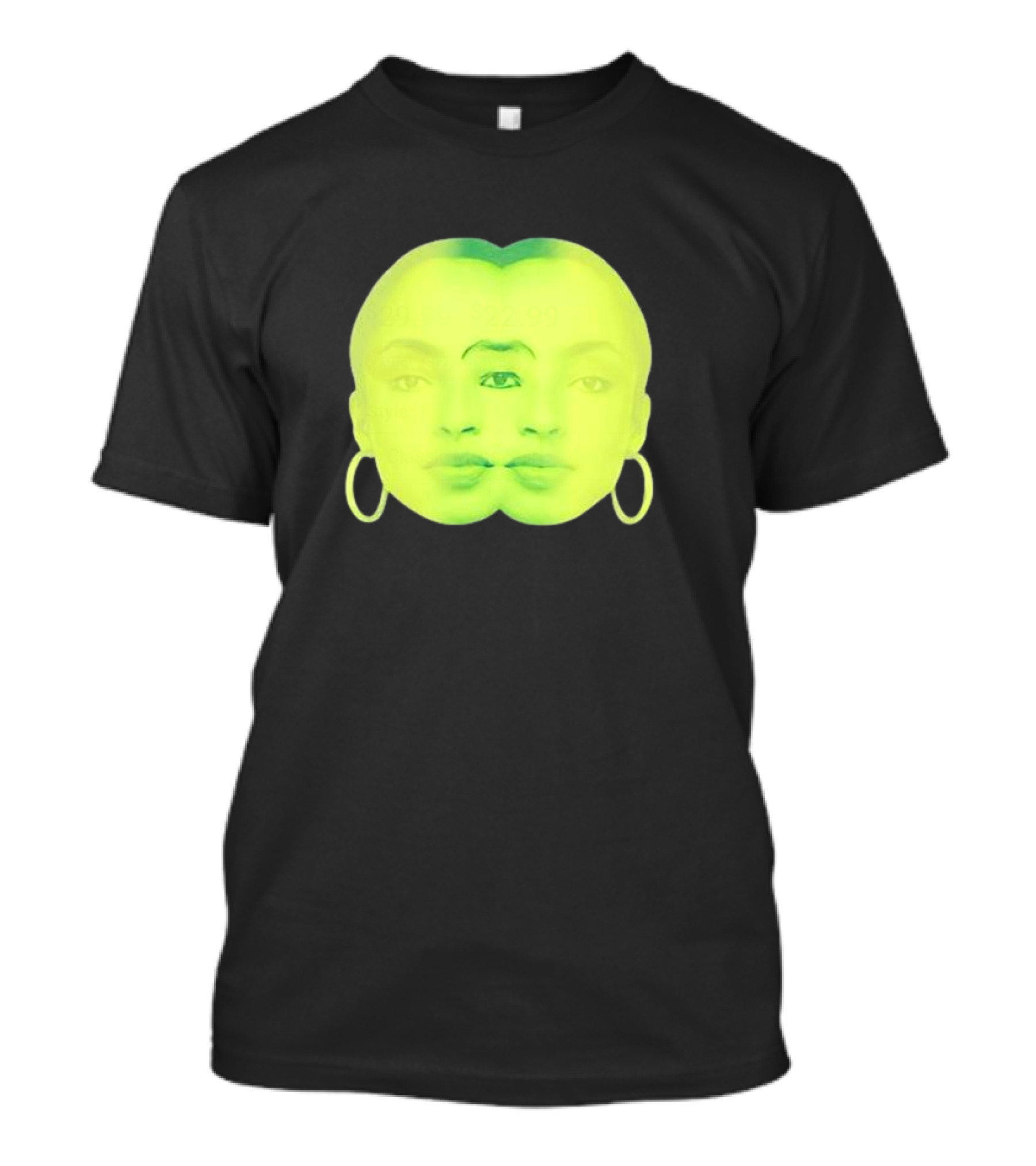 Sade André 3000 Green Dual Faces T-Shirt