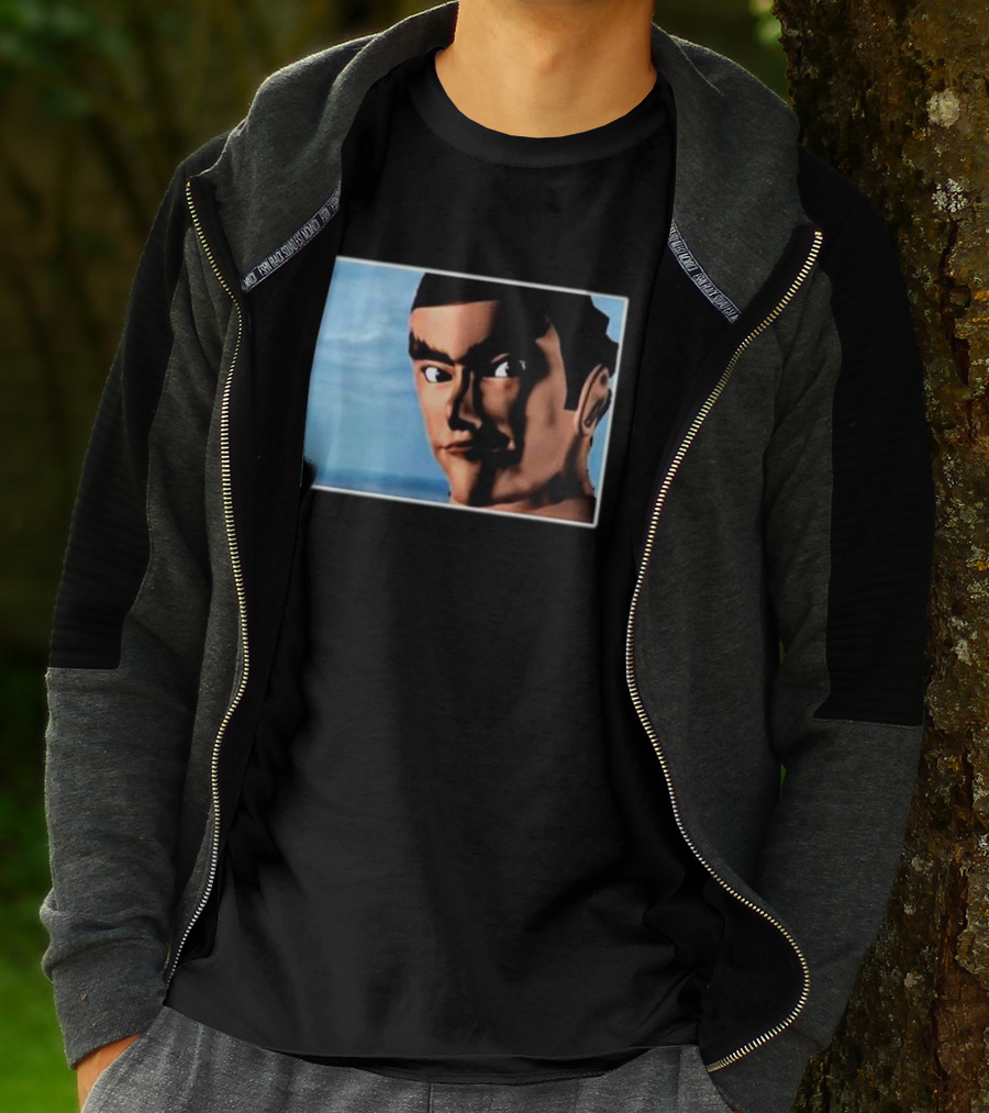 Tekken Kazuya Mishima Retro Image T-Shirt