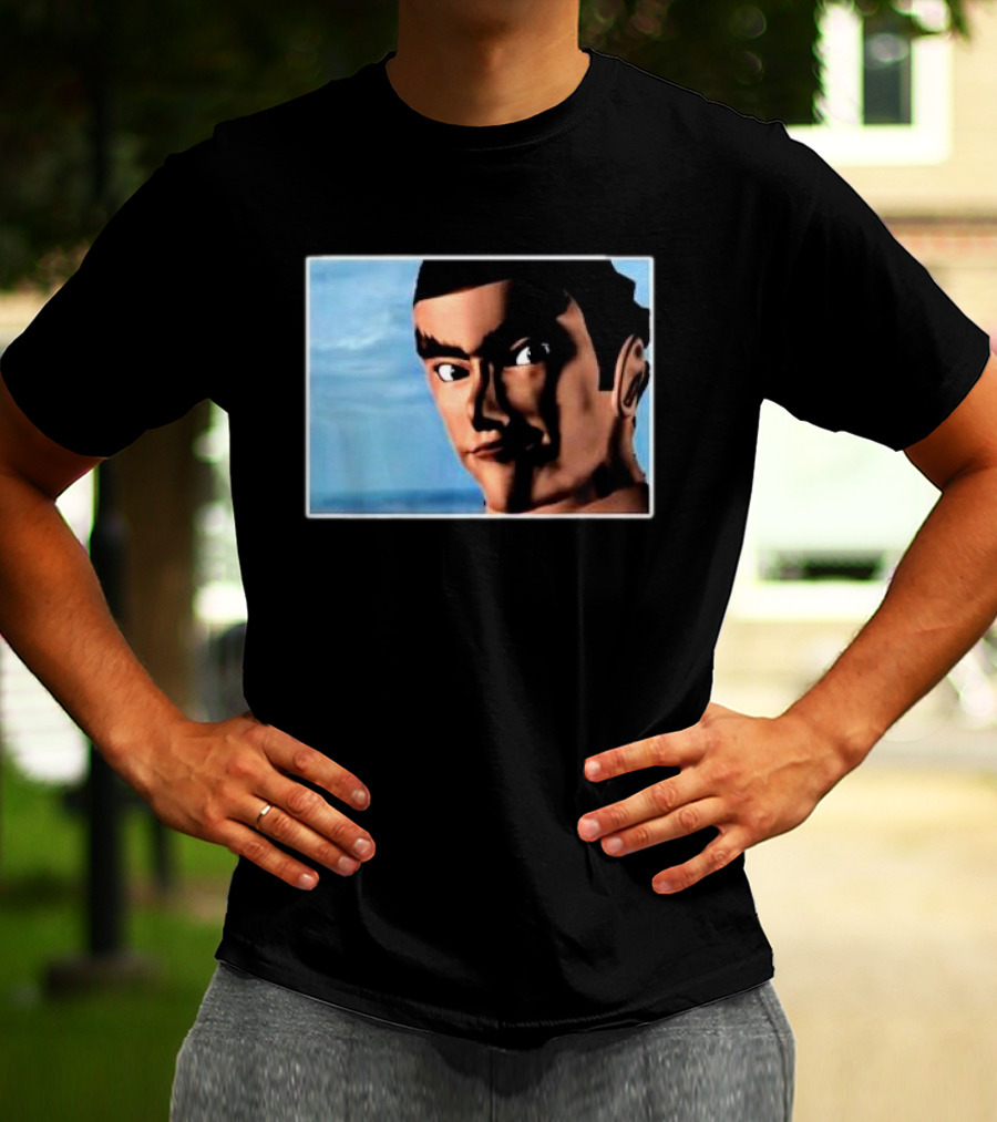 Tekken Kazuya Mishima Retro Image T-Shirt