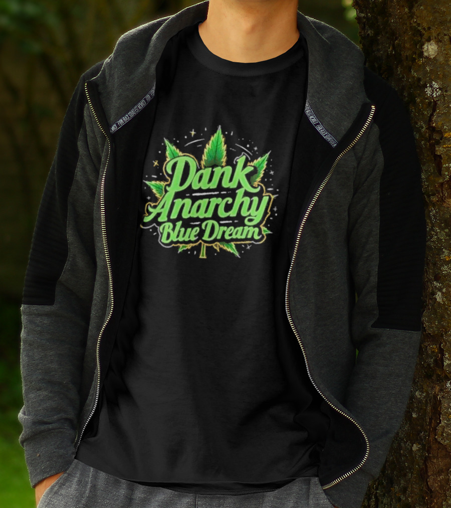 Dank Anarchy Blue Dream Leaf T-Shirt