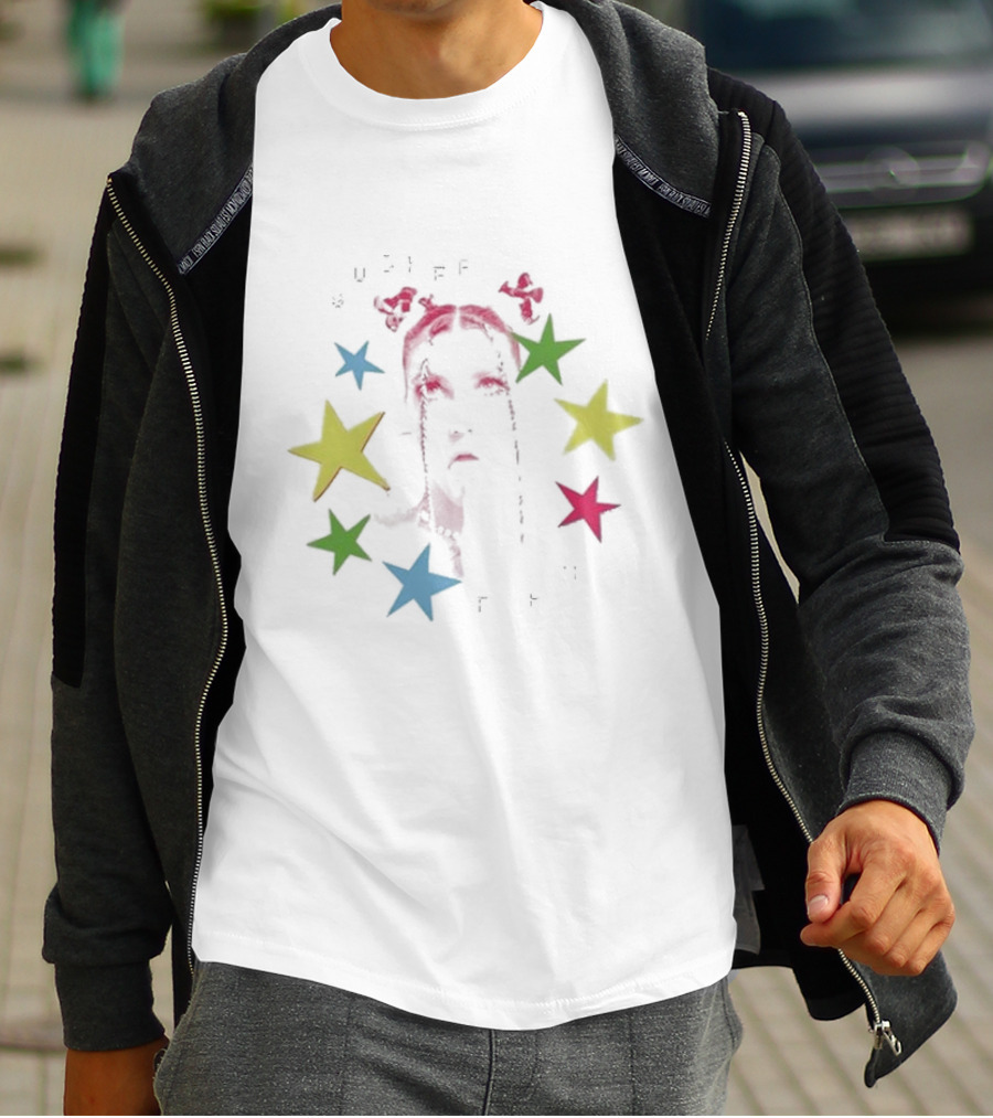 Novul Sucker For U Colorful Star T-Shirt