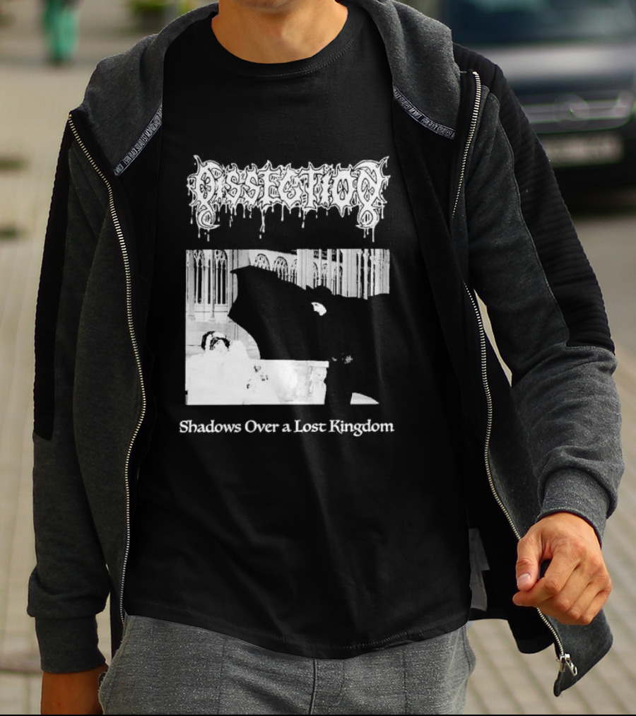 Dissection Shadows Over A Lost Kingdom Gothic Band T-Shirt