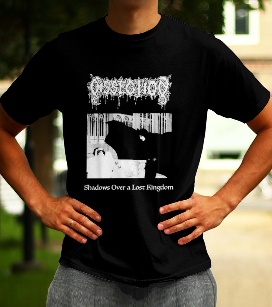 Dissection Shadows Over A Lost Kingdom Gothic Band T-Shirt
