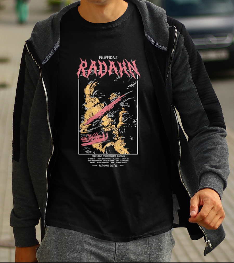 Festivale Radahn Featuring Starscourge Radahn Redmane Castle Elden Ring T-Shirt