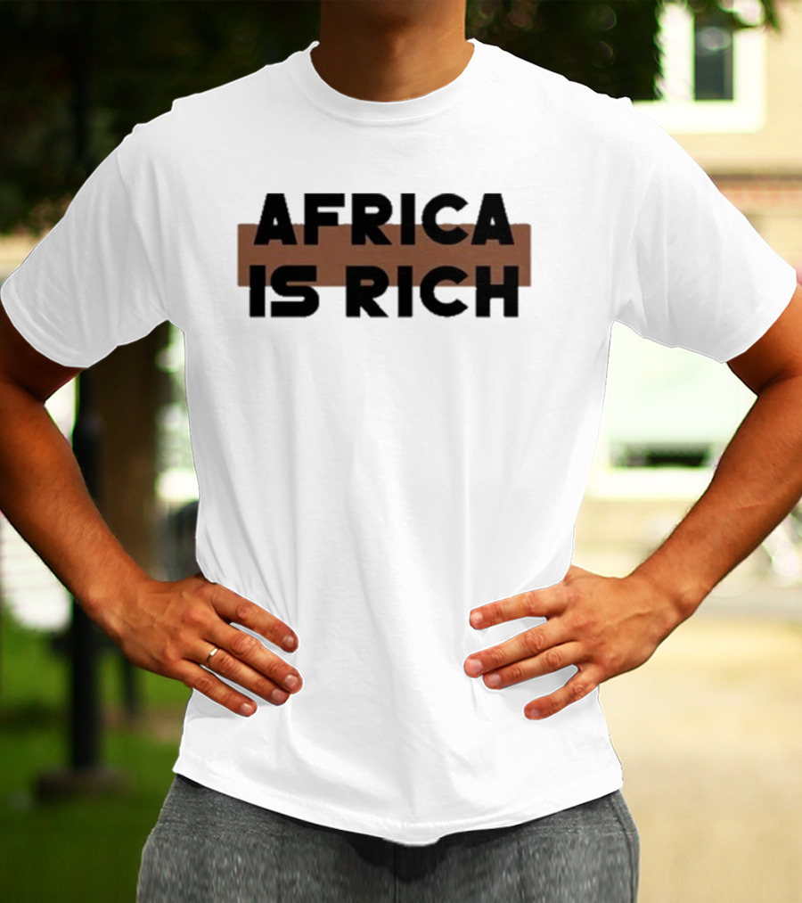 Queen Afrika Africa Is Rich T-Shirt